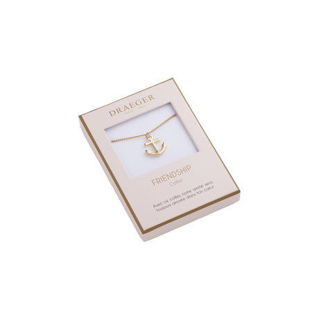 Pastel Chic Anchor Necklace