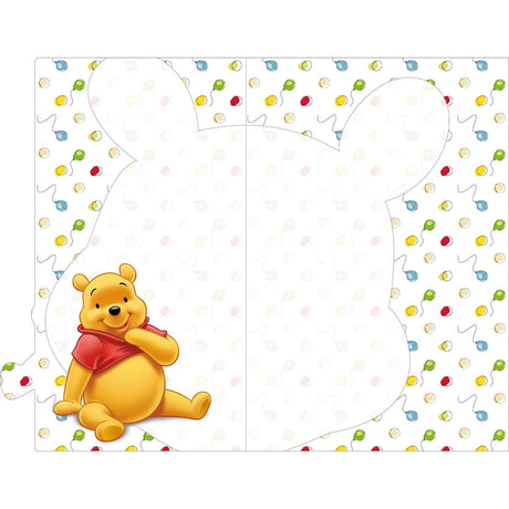 Carte anniversaire 1 an Winnie l'ourson
