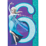 Carte anniversaire 6 ans La Reine des neiges
