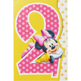Carte anniversaire 2 ans Minnie