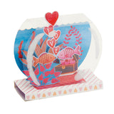 3D Pop up Valentine's Day Card - Pisces
