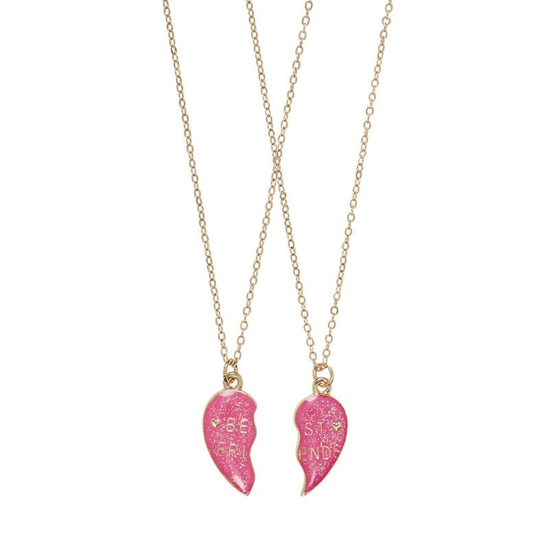 Best friends necklaces to share Girlfriends