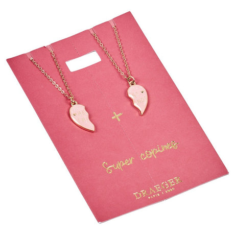 Best friends necklaces to share Super girlfriends