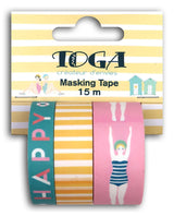 Masking tape x3 baigneuses
