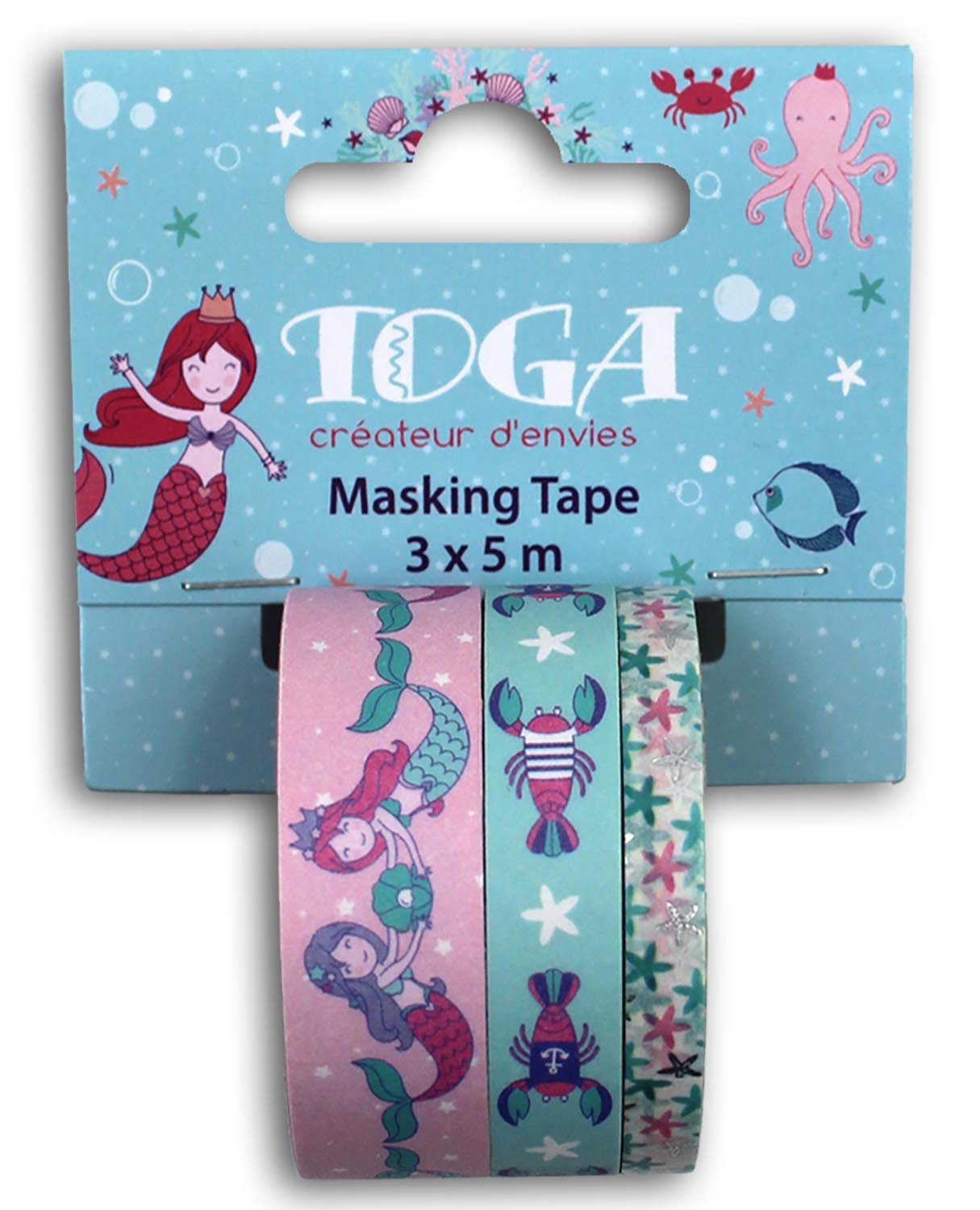 Masking tape x3 Sous la Mer