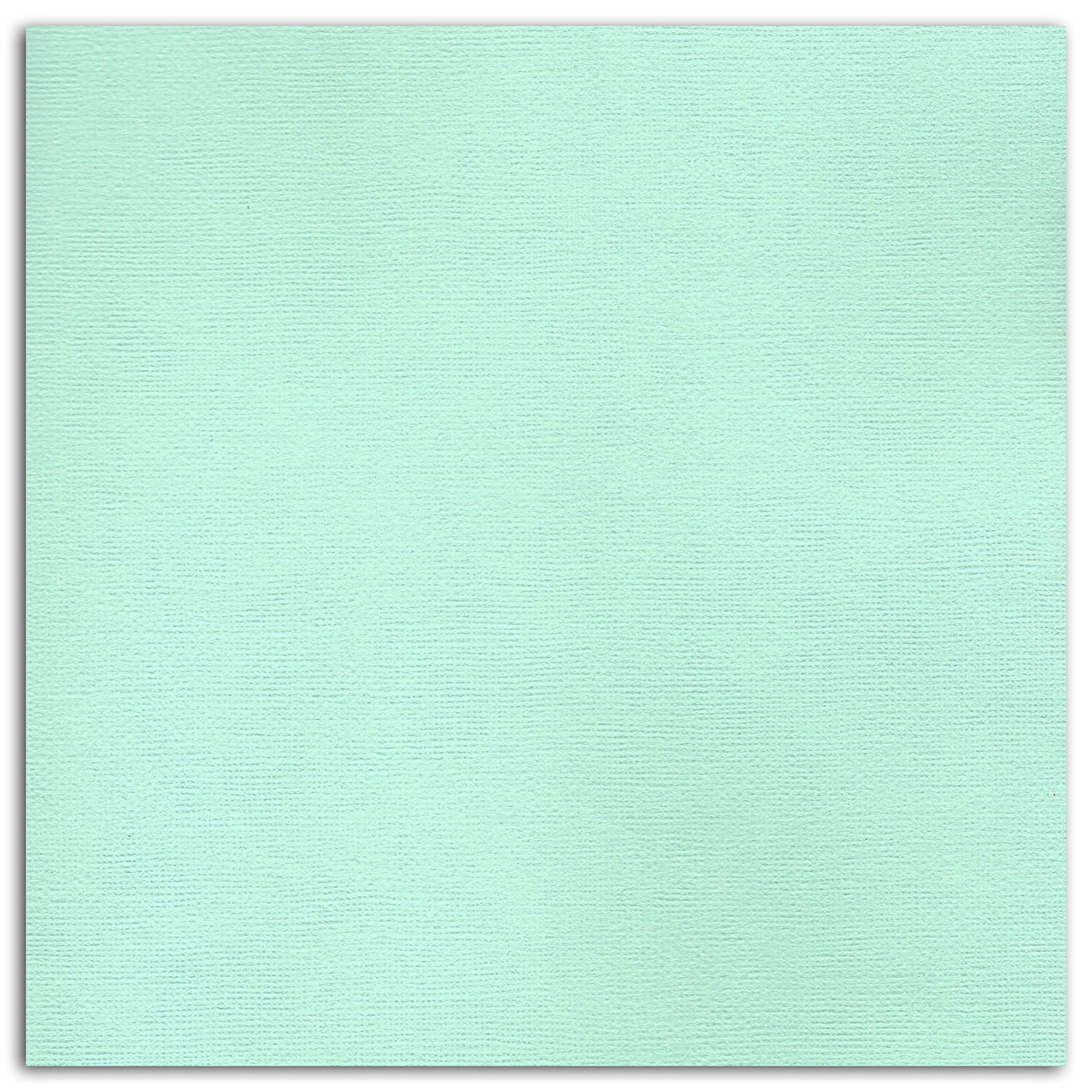 Papier scrapbooking Mahé Vert Menthe 30,5x30,5 cm