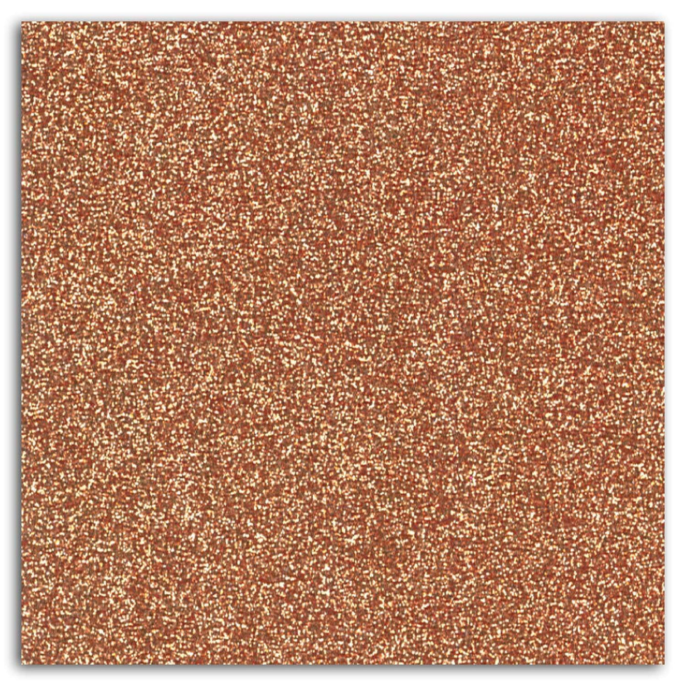 Copper glitter adhesive paper 30.5x30.5 cm