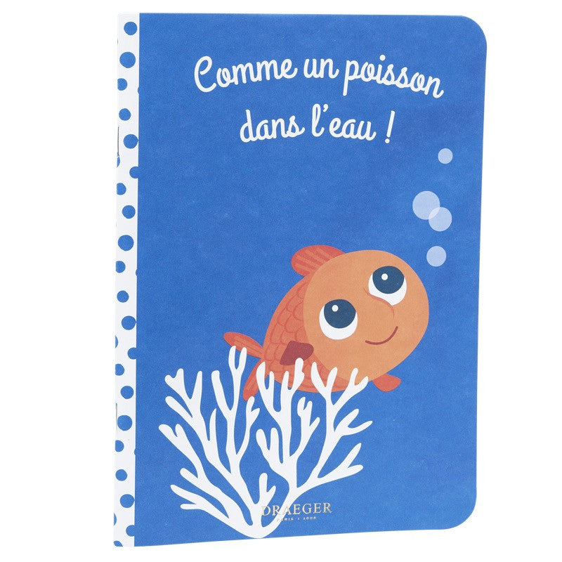 Cuaderno infantil Como un pez en el agua