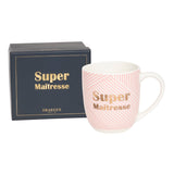 Mug cadeau - Super Maîtresse