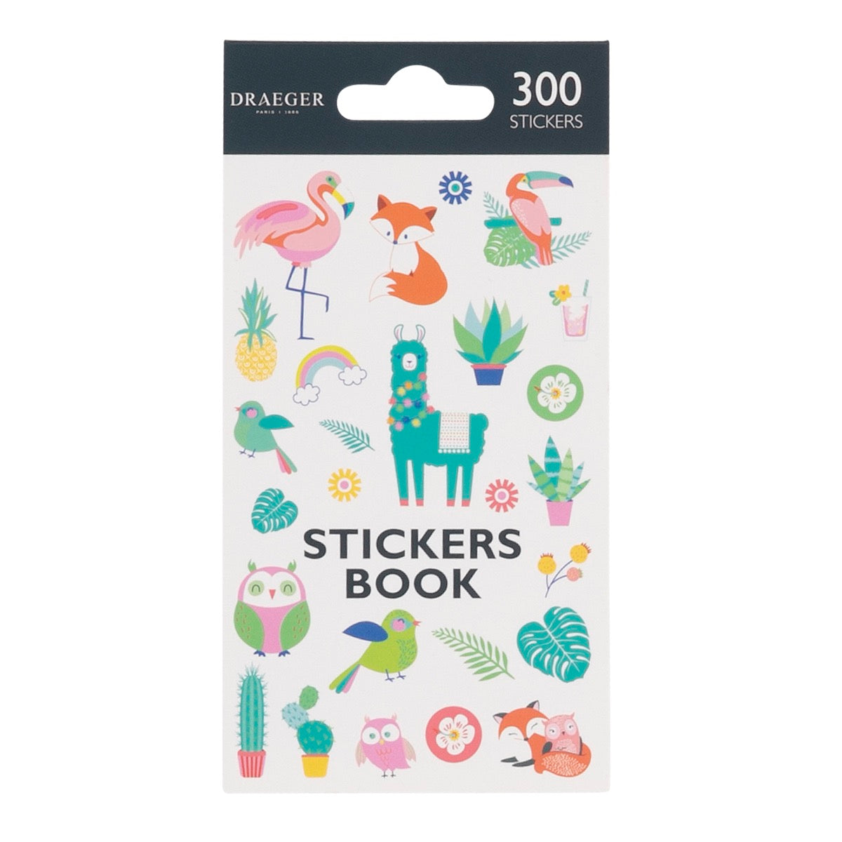 Stickers autocollants - Animaux - 300 pièces