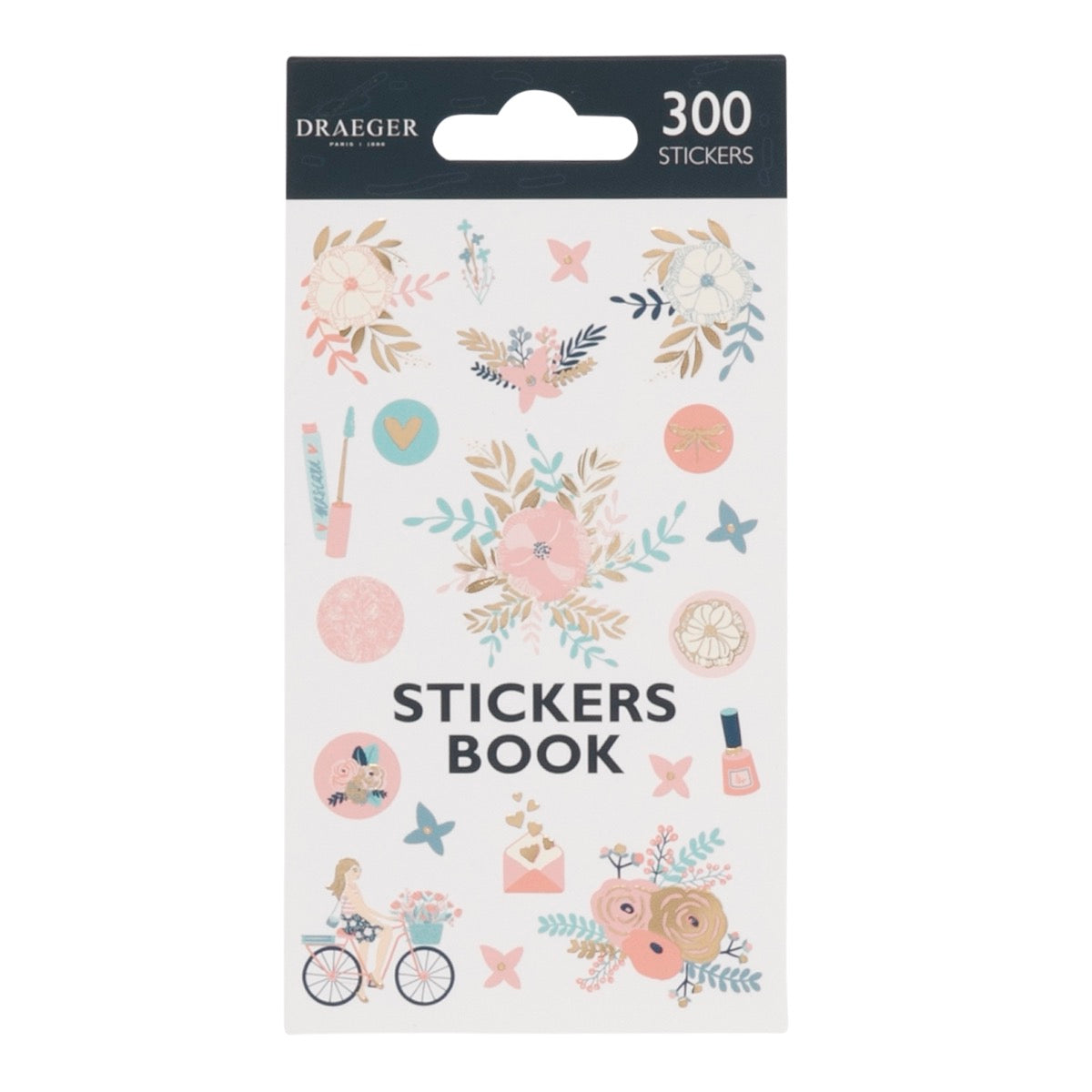 Stickers autocollants - Fleurs - 300 pièces