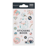 Stickers autocollants - Kyoto - 300 pièces