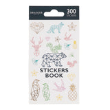 Stickers autocollants - Origami - 300 pièces