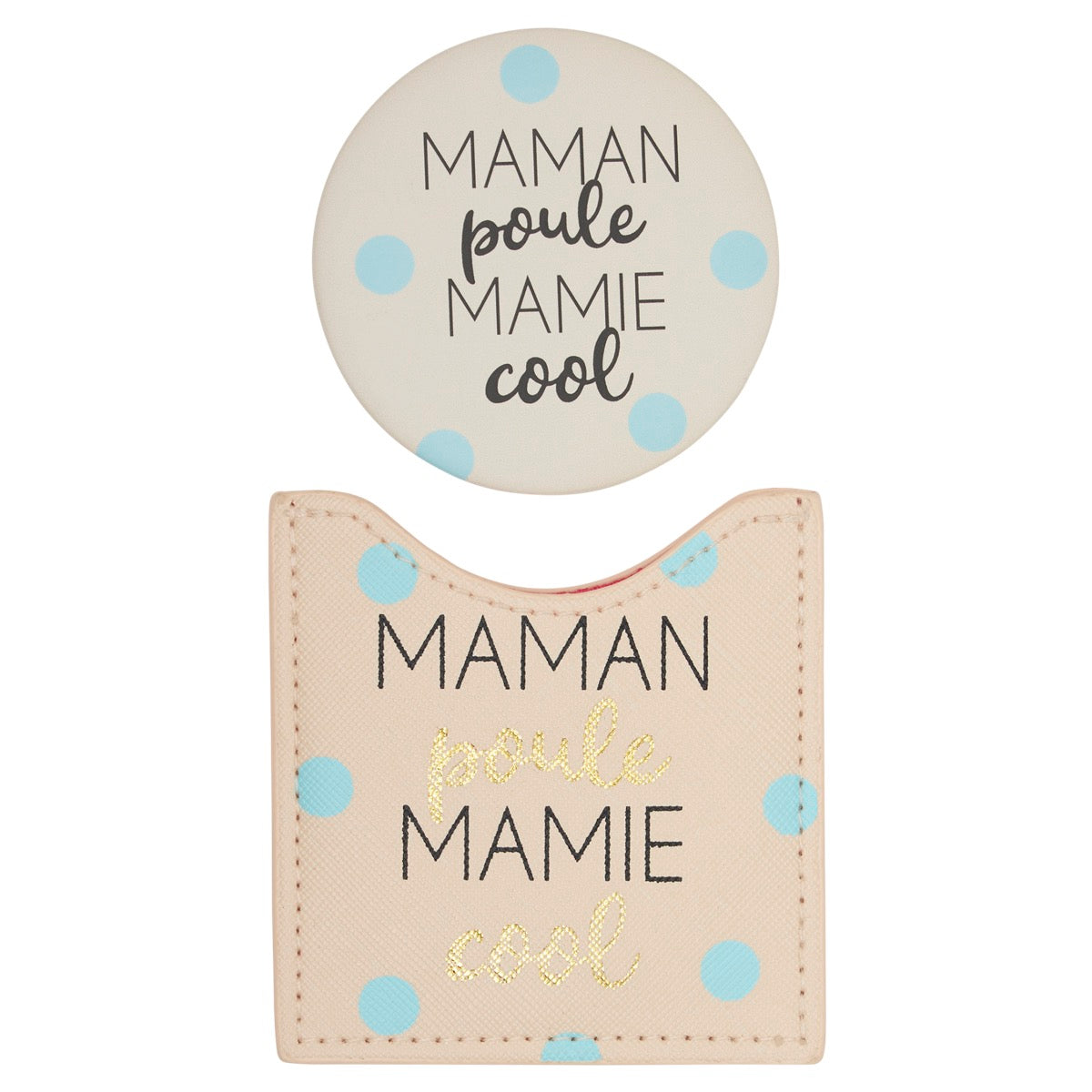 Miroir Maman poule Mamie cool