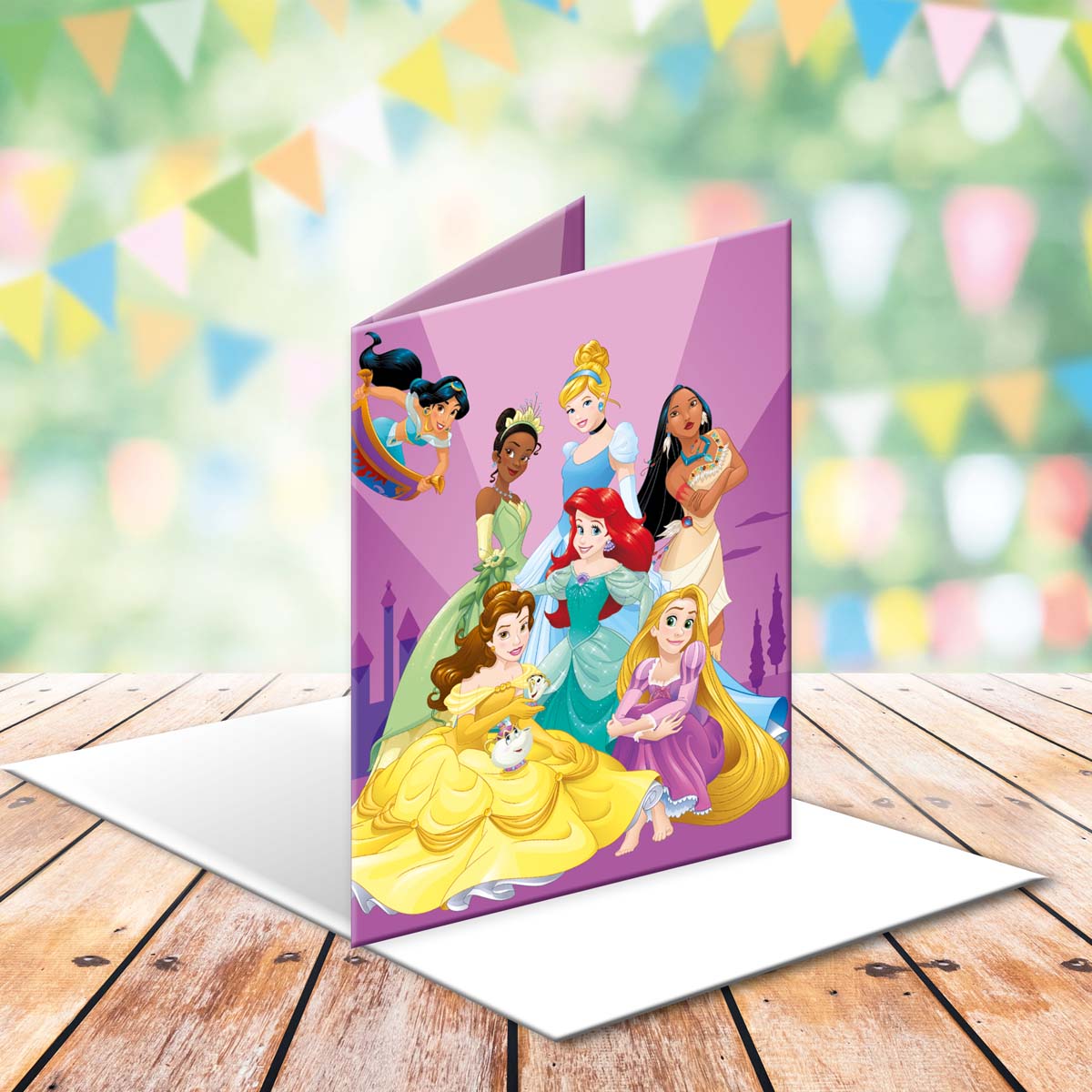 Grande carte Princesses Disney - 23 x 30,5cm