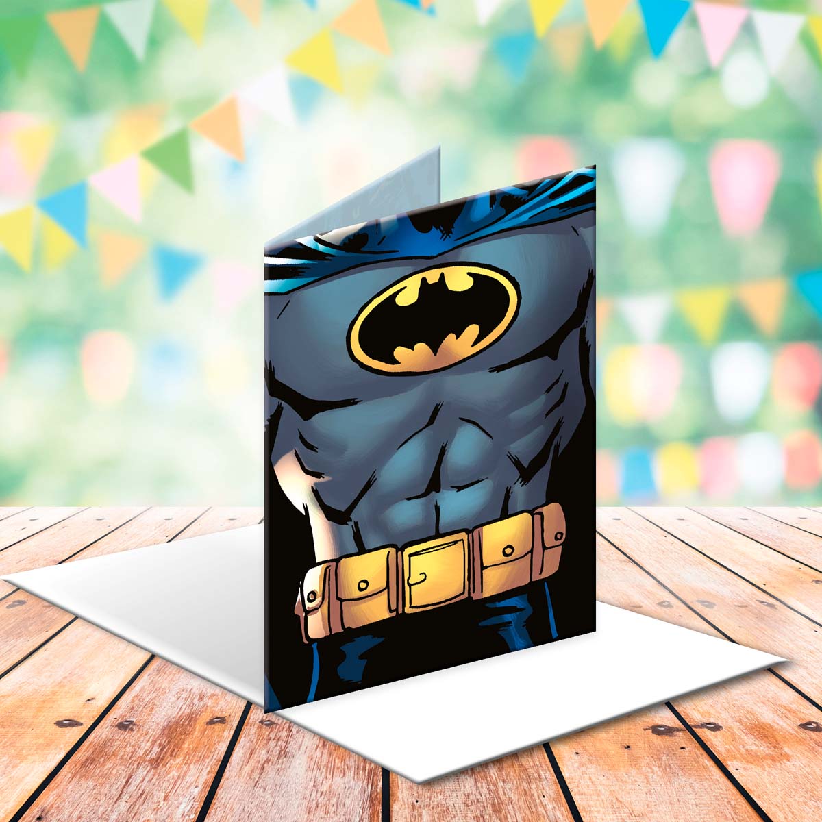 Grande carte anniversaire Batman
