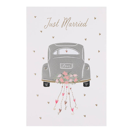 Carte mariage Just married