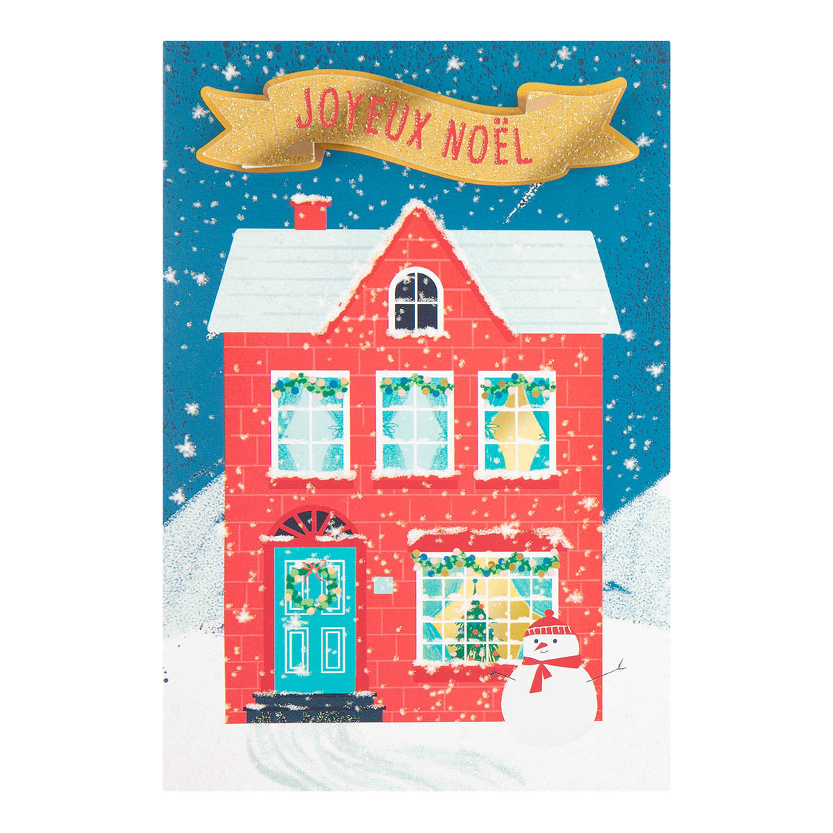 Carte de vœux Noël Chic Maison