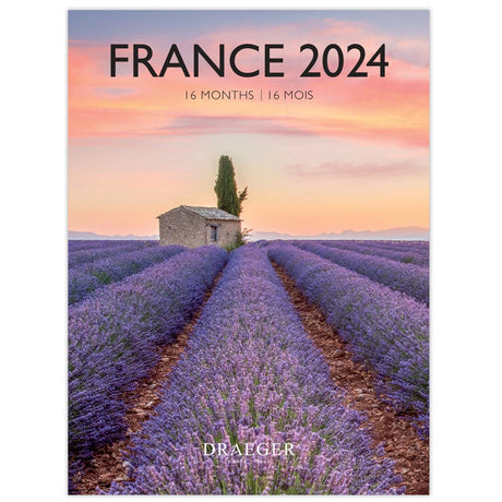 Calendrier Theme Paysage de France Annee 2024