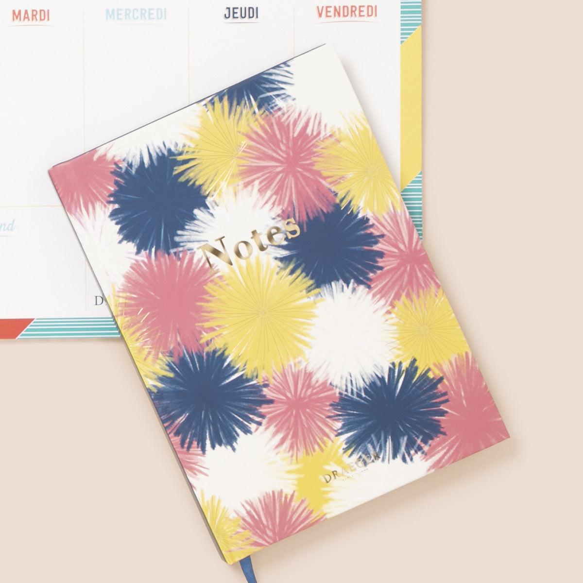 Carnet A5 ligné - multicolore – Draeger Paris