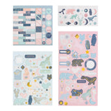 Constellations stickers and die cuts kit