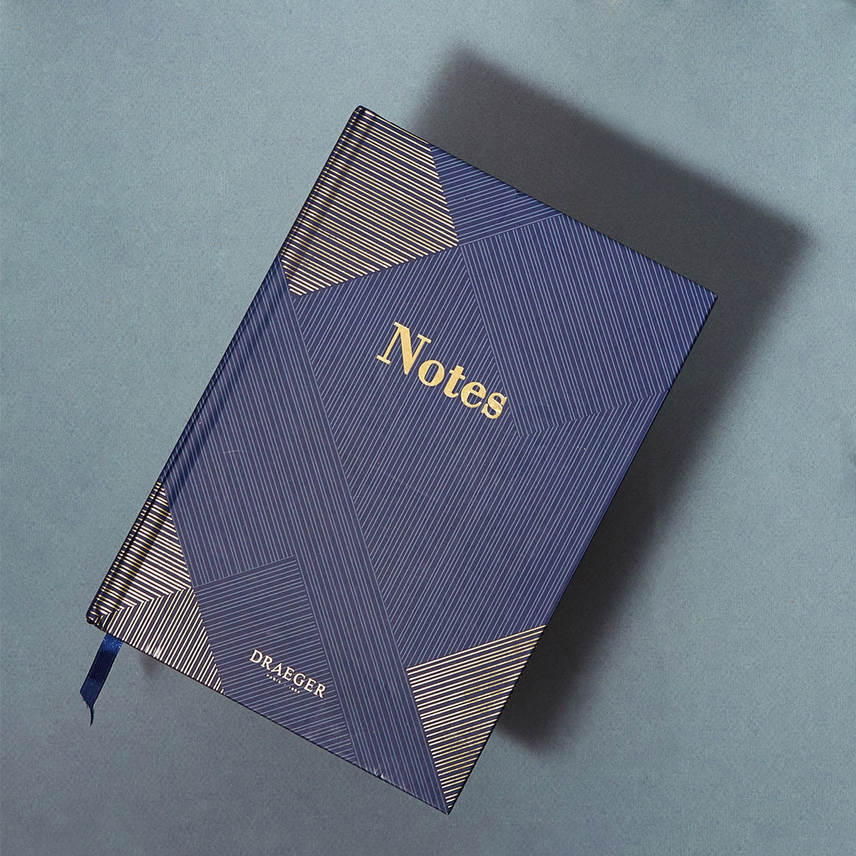 A5 lined notebook - midnight blue
