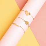 Pastel Chic Infinity Love Bracelet